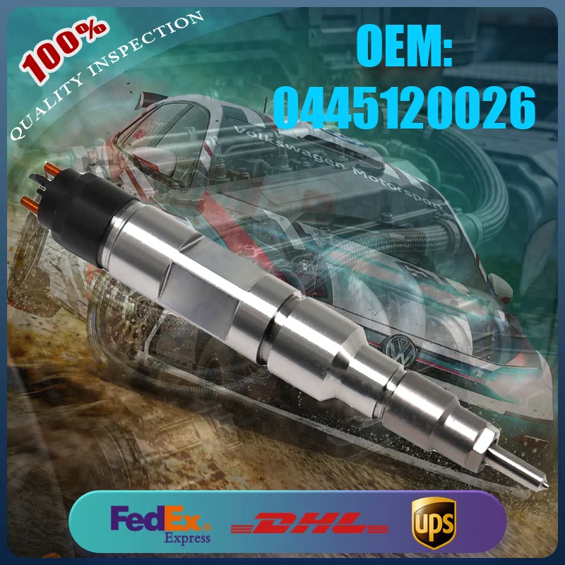 Common Rail Fuel Injector 0445120026 Diesel Engine Injection Nozzle Assembly For Heavy Duty Truck Engineering Machinery Parts
Common Rail Fuel Injector 0445120026 Diesel Engine Injection Nozzle Assembly For Heavy Duty Truck Engineering Machinery Parts