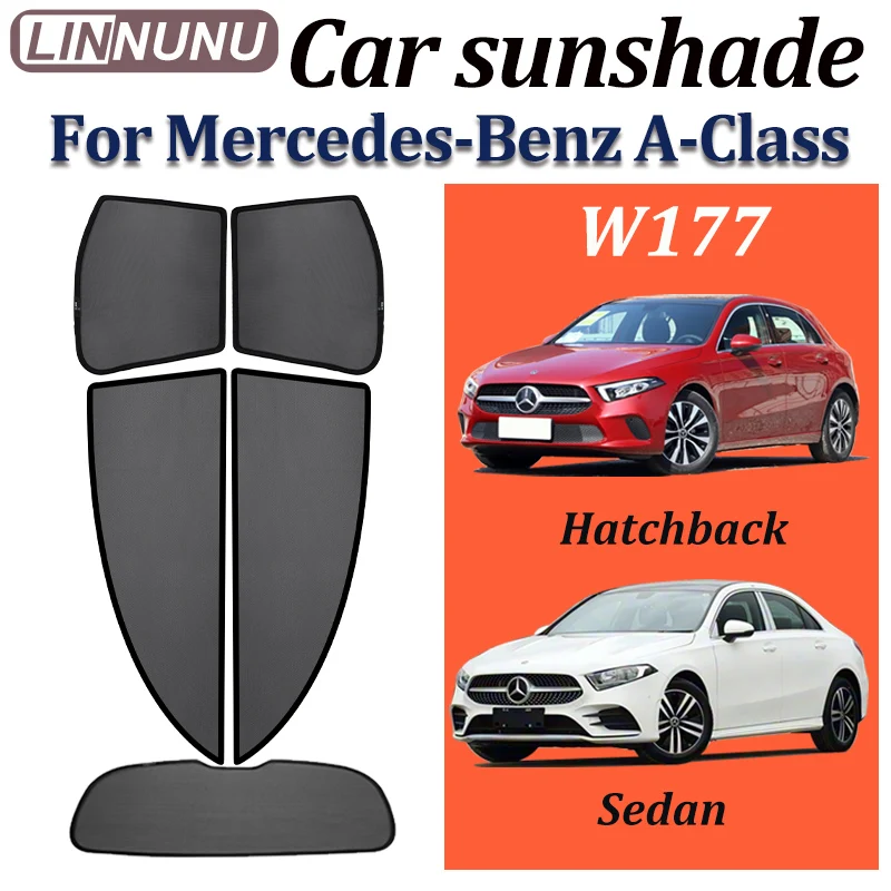 LINNUNU для Mercedes Benz A-Class W177 2019 2020-2026 магнитный автомобильный солнцезащитный козырек, сетчатая занавеска на лобовое стекло, боковое окно, защита от ультрафиолета
LINNUNU для Mercedes Benz A-Class W177 2019 2020-2026 магнитный автомобильный солнцезащитный козырек, сетчатая занавеска на лобовое стекло, боковое окно, защита от ультрафиолета
