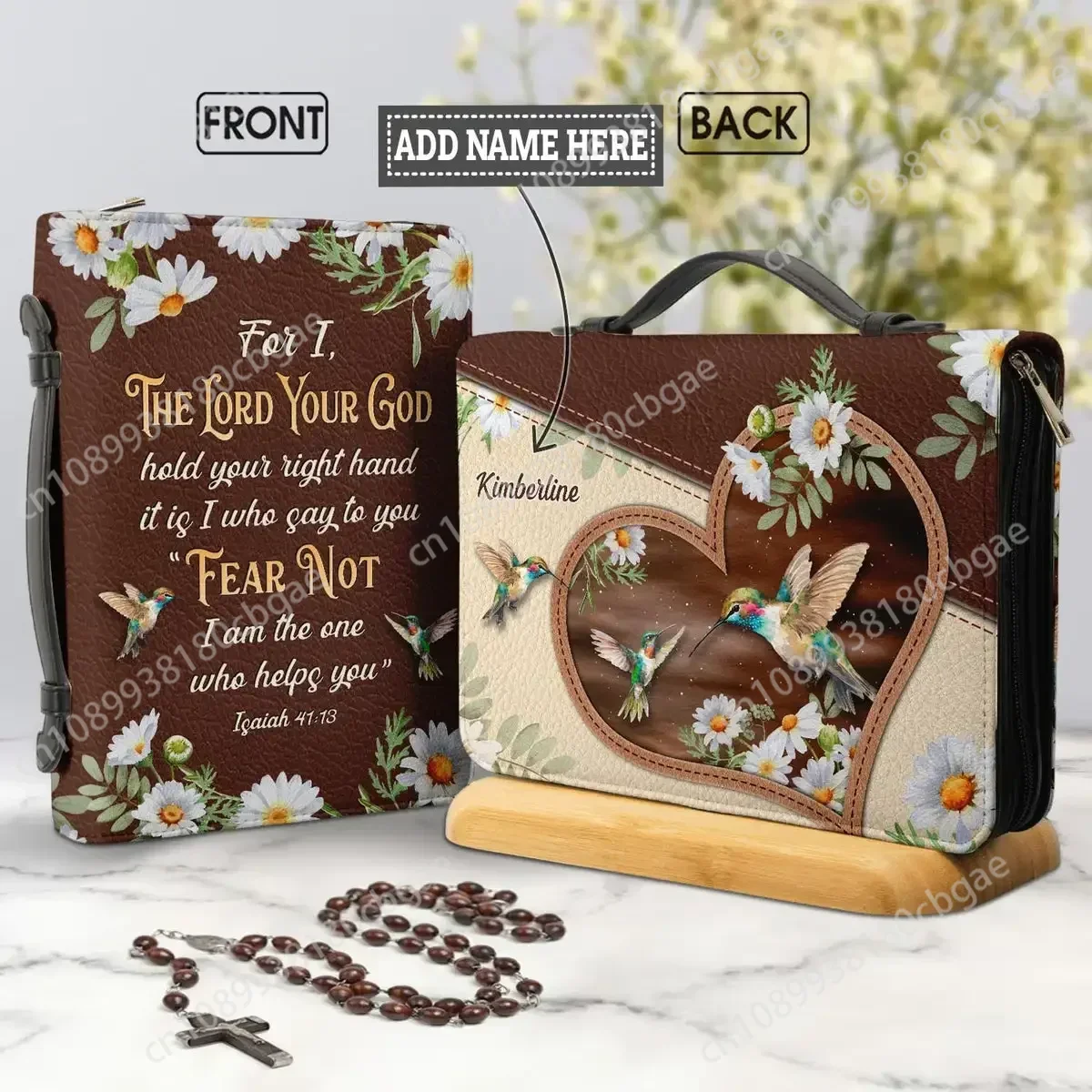 For I The Lord Your God Hold Your Right Hummingbird Print PU Leather Bible Cover Case for Women Study Book Holy Storage Boxes
For I The Lord Your God Hold Your Right Hummingbird Print PU Leather Bible Cover Case for Women Study Book Holy Storage Boxes