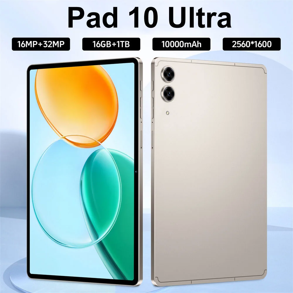 HOT NEW Pad 10 Ultra 10.1inch Tablet Android 15 Cheap Tablets 5G Dual Card 10000mAh WIFI GPS Tab PC For Children's Kids Gifts
HOT NEW Pad 10 Ultra 10.1inch Tablet Android 15 Cheap Tablets 5G Dual Card 10000mAh WIFI GPS Tab PC For Children's Kids Gifts