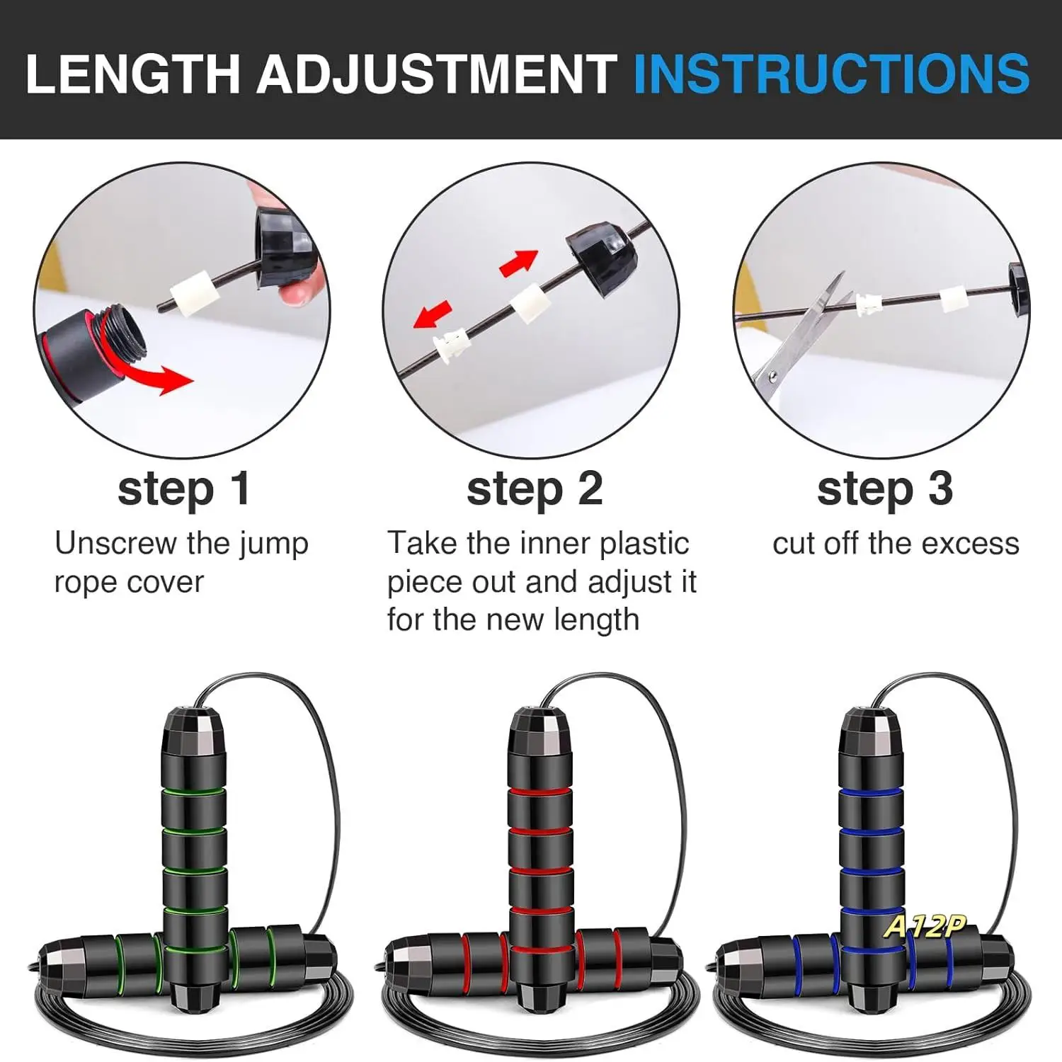Adjustable Skipping Rope,Tangle-Free Rapid Speed Jumping Rope For Cardio, Endurance Training Durable
Adjustable Skipping Rope,Tangle-Free Rapid Speed Jumping Rope For Cardio, Endurance Training Durable