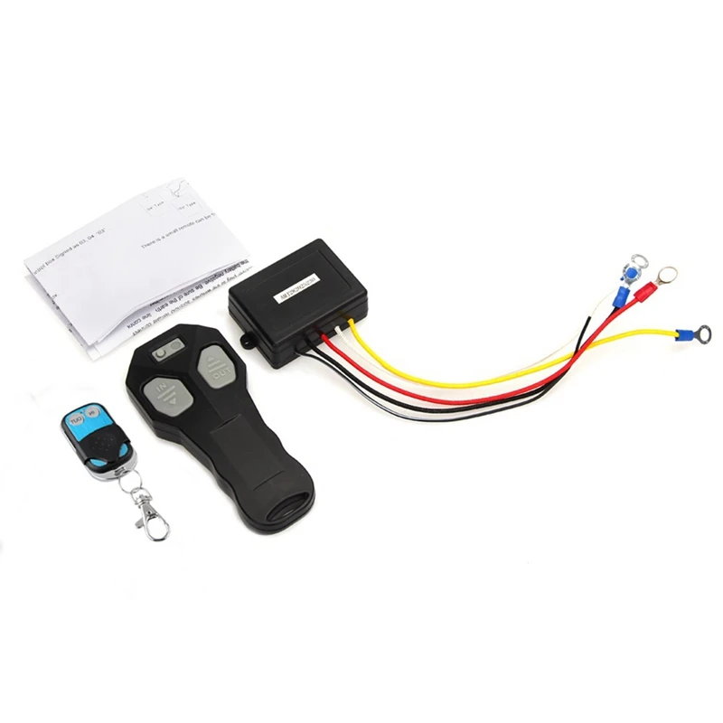 Wireless Winch Remote Control Kit For Jeep- Truck ATV SUV 12V Switch Handset Waterproof
Wireless Winch Remote Control Kit For Jeep- Truck ATV SUV 12V Switch Handset Waterproof