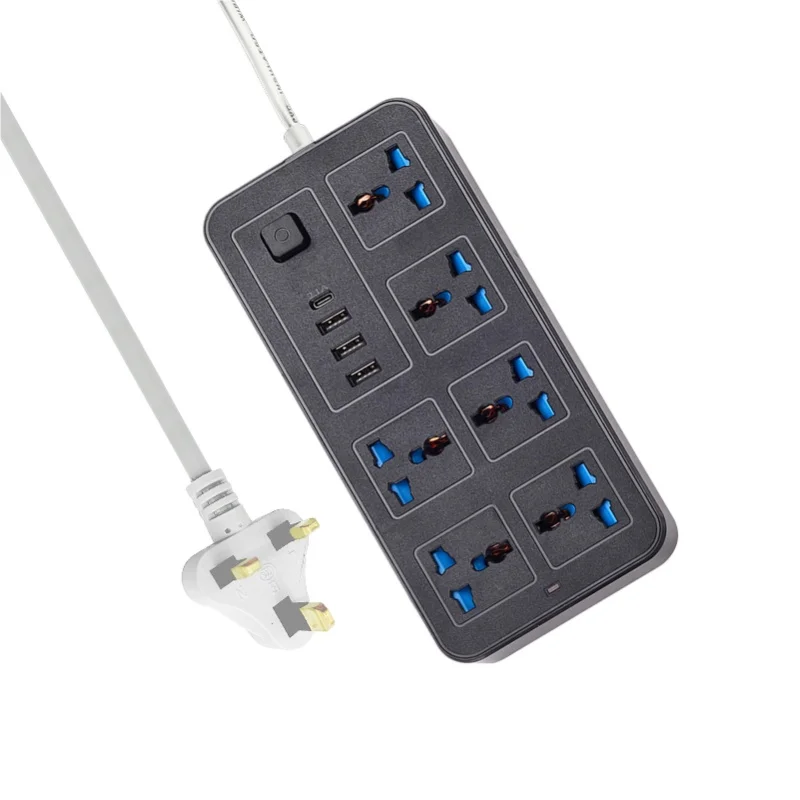 Удлинитель с 6 розетками переменного тока и 3 USB-портами, 1 портом Type-C, кабель 1.8 м, защита от перегрузки, для дома, офиса, общежития, безопасный, с кнопкой включения/выключения
Удлинитель с 6 розетками переменного тока и 3 USB-портами, 1 портом Type-C, кабель 1.8 м, защита от перегрузки, для дома, офиса, общежития, безопасный, с кнопкой включения/выключения