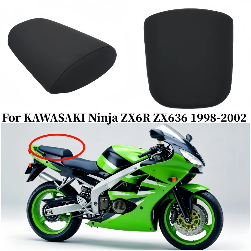 Motorcycle cushion rear seat bag rear passenger leather seat For KAWASAKI Ninja ZX6R ZX-6R ZX636 1998 1999 2000 2001 2002
Motorcycle cushion rear seat bag rear passenger leather seat For KAWASAKI Ninja ZX6R ZX-6R ZX636 1998 1999 2000 2001 2002