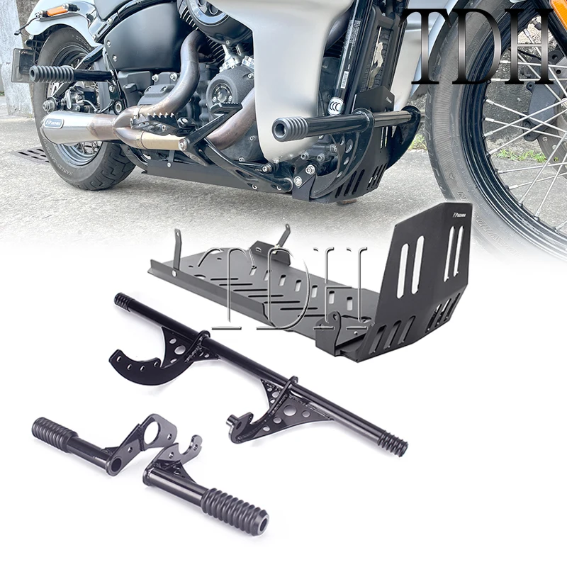 Under Skid Plate Protection Engine Guard Passenger Pegs Crash Bar Highway Protector For Harley Street Bob Standard Low Rider 18+
Under Skid Plate Protection Engine Guard Passenger Pegs Crash Bar Highway Protector For Harley Street Bob Standard Low Rider 18+