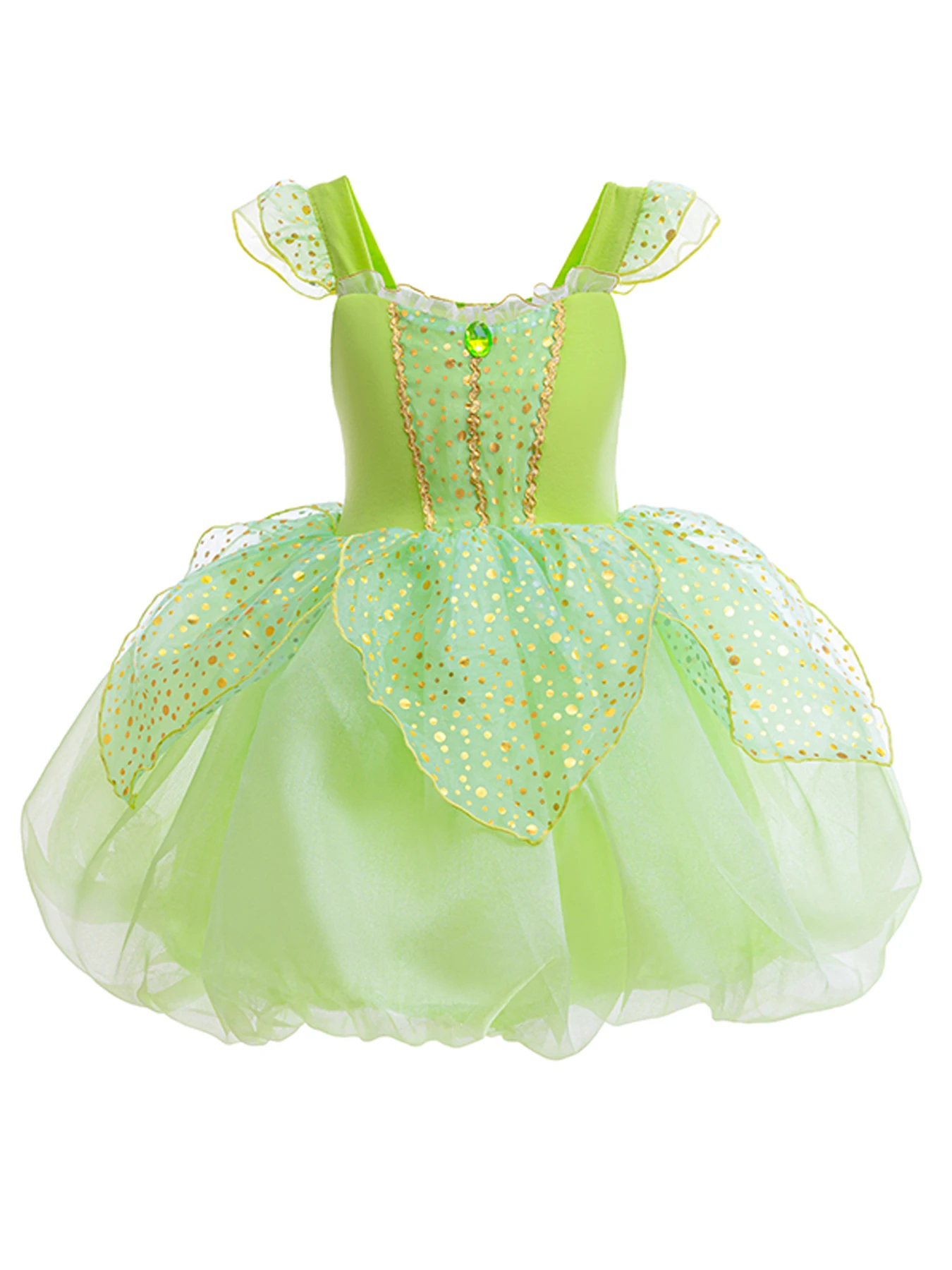Girls Stunning Fashion Short Sleeve Floral Pattern Layered Tutu Frog Princess Dress, Cute Fairy Dress Up Costume for Halloween P
Girls Stunning Fashion Short Sleeve Floral Pattern Layered Tutu Frog Princess Dress, Cute Fairy Dress Up Costume for Halloween P