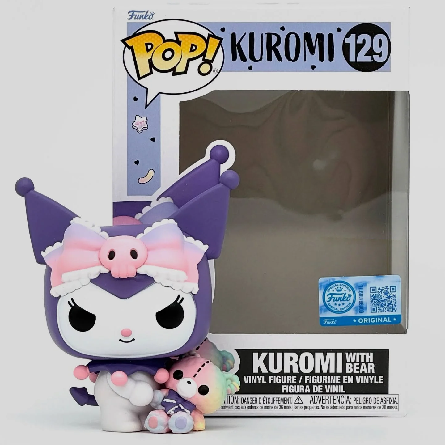 Куроми с фигуркой медведя Funko Pop! # 129 Официальных подлинных коллекционных фигурок Sanrio Hello Kitty, подарок для фанатов, игрушка
Куроми с фигуркой медведя Funko Pop! # 129 Официальных подлинных коллекционных фигурок Sanrio Hello Kitty, подарок для фанатов, игрушка