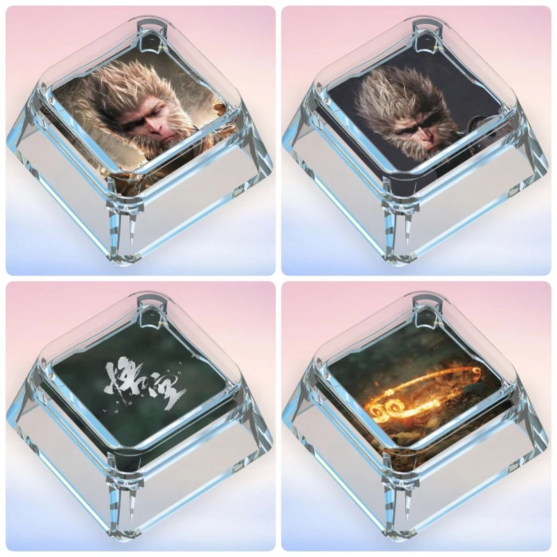 Black Myth: Wukong Keycaps Personalized Customization Transparent Mechanical Keyboard Keycaps Cross Cartoon Wukong Game Keycaps
Black Myth: Wukong Keycaps Personalized Customization Transparent Mechanical Keyboard Keycaps Cross Cartoon Wukong Game Keycaps