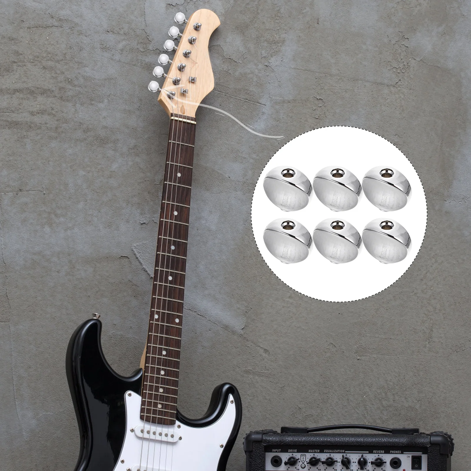 6 pcs Guitar String Head Buttons Metal Tuner Pegs For Electric Acoustic Guitar Durable Tuning Keys Replacement Instrument Parts
6 pcs Guitar String Head Buttons Metal Tuner Pegs For Electric Acoustic Guitar Durable Tuning Keys Replacement Instrument Parts