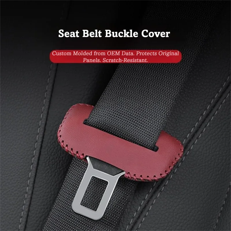Nappa Leather Seat Belt Buckle Cover for Porsche Panamera Cayenne Macan 718 Interior Accessories
Nappa Leather Seat Belt Buckle Cover for Porsche Panamera Cayenne Macan 718 Interior Accessories