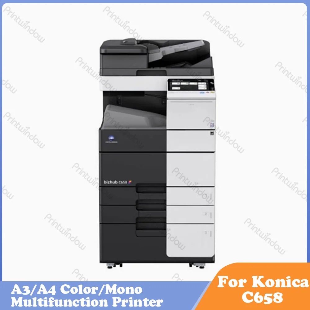 Konica Minolta bizhub C658 A3 Color/Mono Multifunction Printer - Commercial Laser Copier/Scanner for Office Use
Konica Minolta bizhub C658 A3 Color/Mono Multifunction Printer - Commercial Laser Copier/Scanner for Office Use