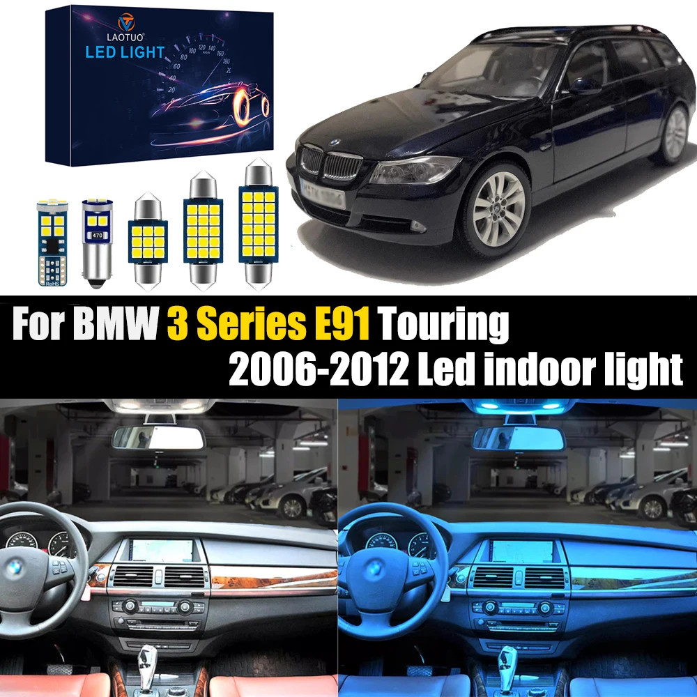 13X Car Interior LED For BMW 3 Series E91 Touring 2006-2012 Canbus Vehicle LED Bulb Interior Dome Map Trunk Light Auto Lamp Kit
13X Car Interior LED For BMW 3 Series E91 Touring 2006-2012 Canbus Vehicle LED Bulb Interior Dome Map Trunk Light Auto Lamp Kit