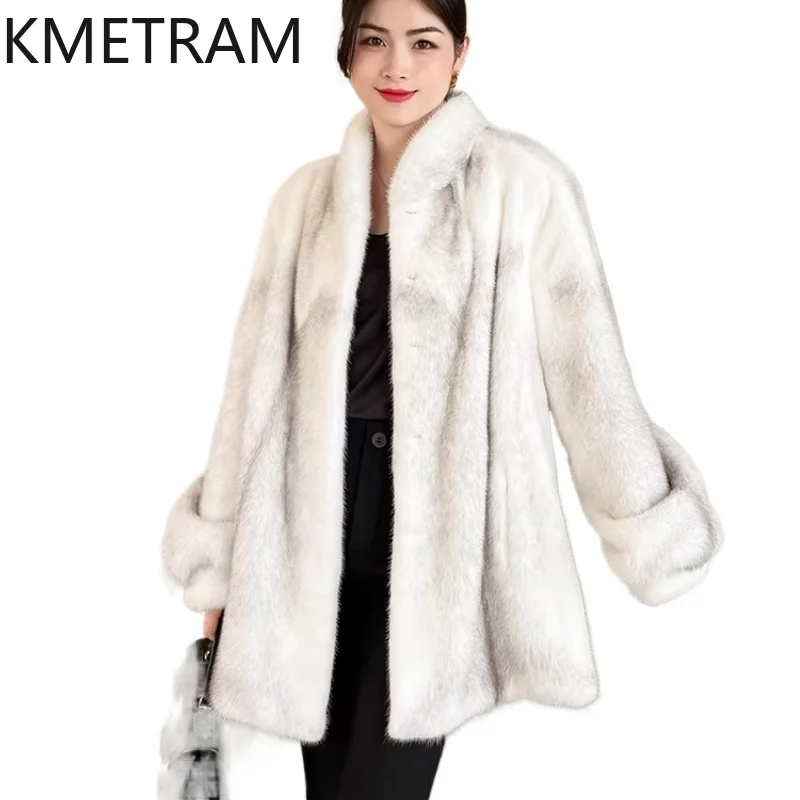 KMETRAM Velvet-grade 100% Mink Fur Jackets Woman Stand Collar Mid Length Real Mink Fur Coat Winter Jacket Women Clothing 2026
KMETRAM Velvet-grade 100% Mink Fur Jackets Woman Stand Collar Mid Length Real Mink Fur Coat Winter Jacket Women Clothing 2026
