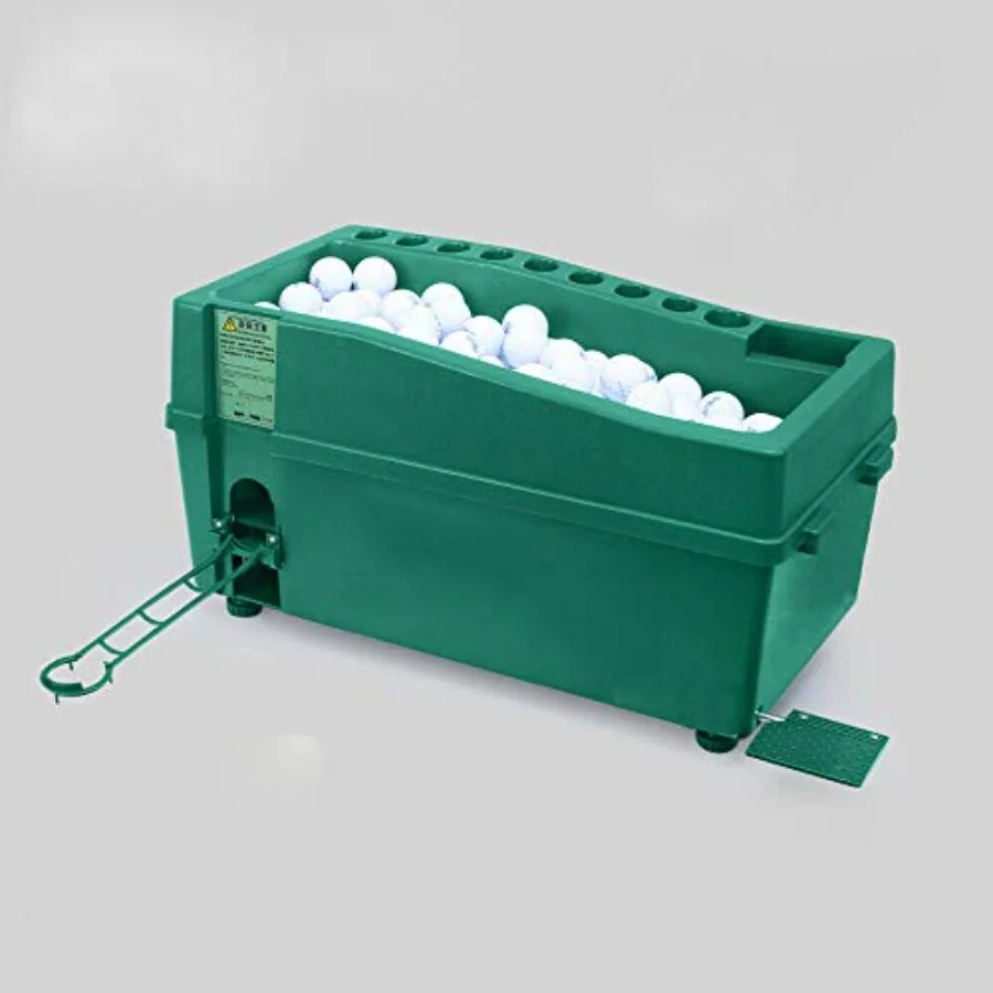 Golf Ball Dispenser for Practice Range, ABS Plastic, Black, Powerless Automatic Tee-Up with Stable Base and Smooth Ball Release
Golf Ball Dispenser for Practice Range, ABS Plastic, Black, Powerless Automatic Tee-Up with Stable Base and Smooth Ball Release