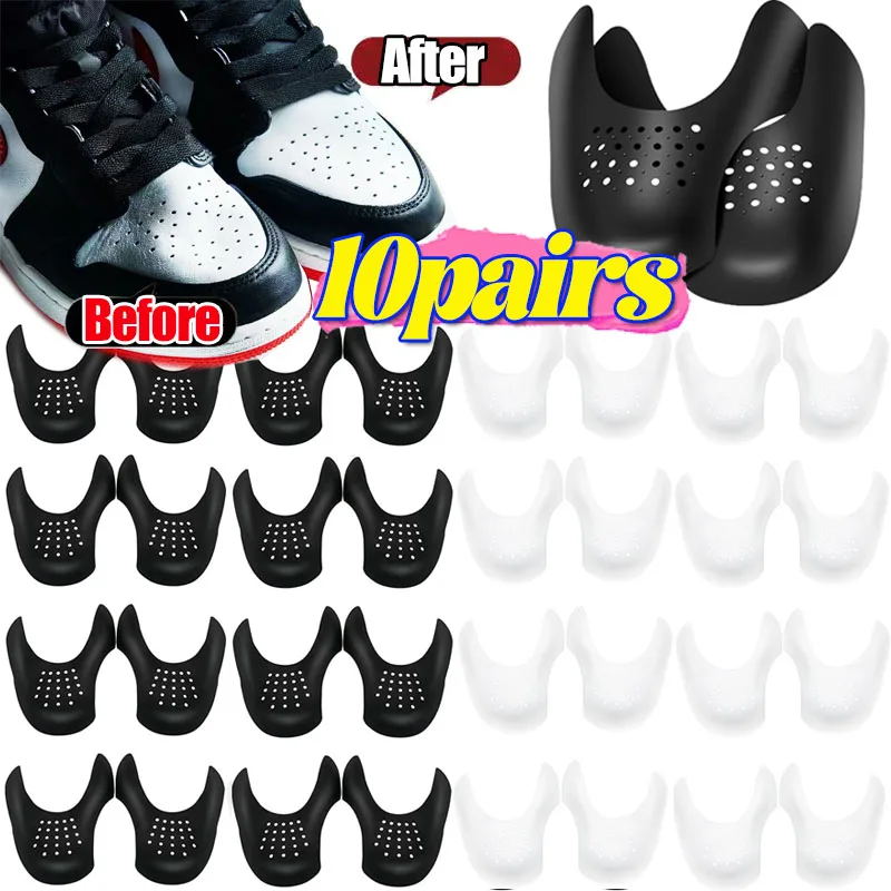 1/10pairs Shoes Head Stretcher Anti-Fold Bending Shield Inserts Crack Toe Cap Wrinkled Fold Shoes Anti-Crease Support Protector
1/10pairs Shoes Head Stretcher Anti-Fold Bending Shield Inserts Crack Toe Cap Wrinkled Fold Shoes Anti-Crease Support Protector