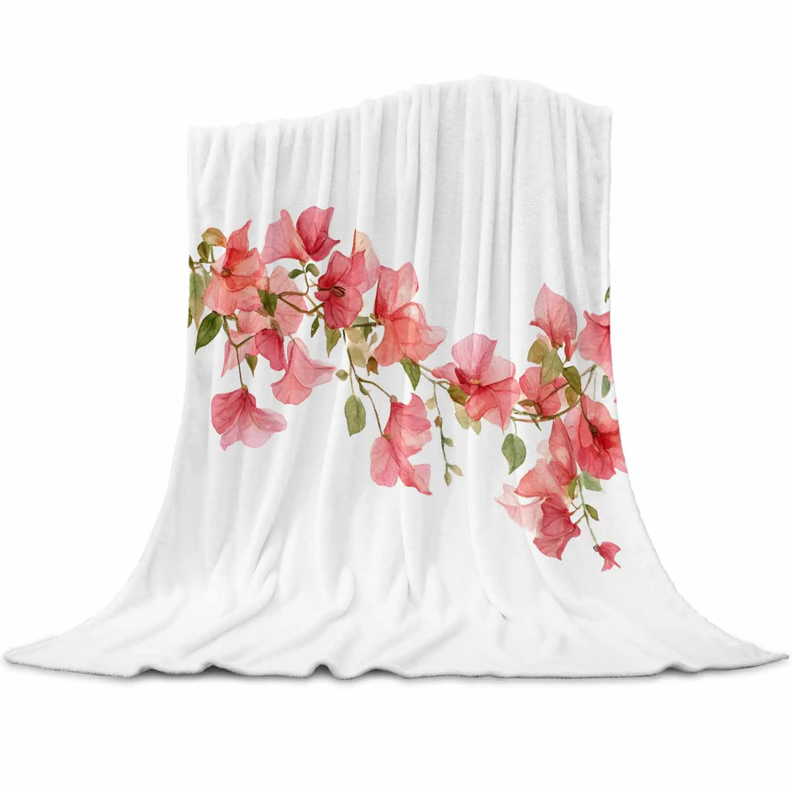 Pastoral Red Flowers Spring Throws Blankets for Sofa Bed Soft Plush Warm Sofa Throw Blanket Holiday Gifts
Pastoral Red Flowers Spring Throws Blankets for Sofa Bed Soft Plush Warm Sofa Throw Blanket Holiday Gifts
