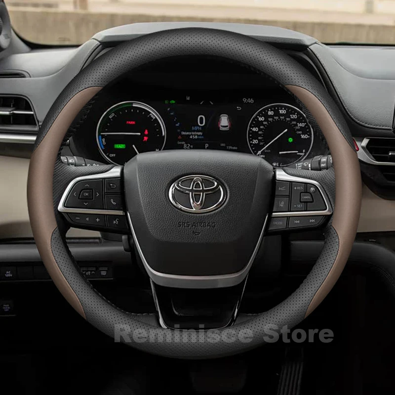Leather Car Steering Wheel Cover for Toyota Sienna Raptor XL30 MK3 2008-2025 Auto Steering Wheel Toyota Sienna 2025 Accessories
Leather Car Steering Wheel Cover for Toyota Sienna Raptor XL30 MK3 2008-2025 Auto Steering Wheel Toyota Sienna 2025 Accessories