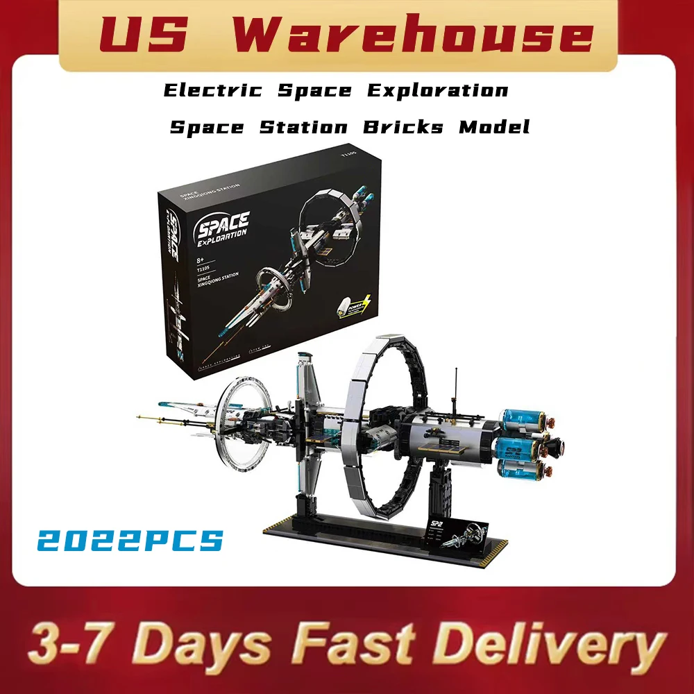 Новые электрические строительные блоки для космической станции с LED-подсветкой, модель MOC для исследования космоса, настольный декор, подарок для взрослых и детей
Новые электрические строительные блоки для космической станции с LED-подсветкой, модель MOC для исследования космоса, настольный декор, подарок для взрослых и детей