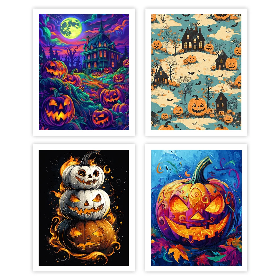 GATYZTORY Painting By Numbers Acrylic Pumpkin scenery Halloween gift handmade digital oil painting decoration painting Diy Kits
GATYZTORY Painting By Numbers Acrylic Pumpkin scenery Halloween gift handmade digital oil painting decoration painting Diy Kits
