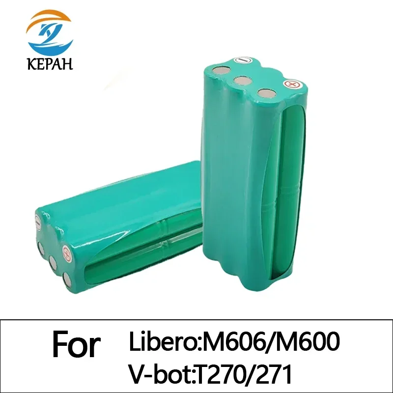 14.4V 3800-6800mAh NickelHydrogen Battery Robot Vacuum Cleaner Suitable Libero V-M600/M606 VbotT270/271 Papago S30C VONE T285D
14.4V 3800-6800mAh NickelHydrogen Battery Robot Vacuum Cleaner Suitable Libero V-M600/M606 VbotT270/271 Papago S30C VONE T285D