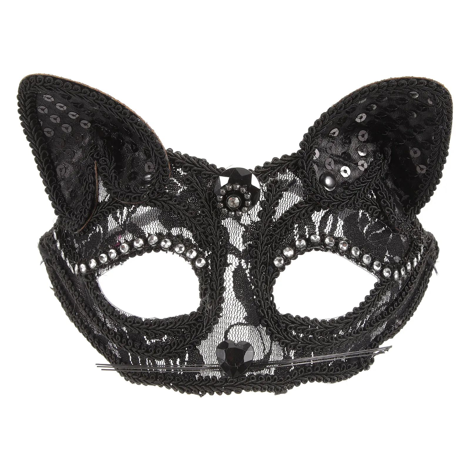 Fox Mask Lightweight Metal Material Lace Design Half Face Comfortable Breathing Halloween Carnival Masquerade Ball Party
Fox Mask Lightweight Metal Material Lace Design Half Face Comfortable Breathing Halloween Carnival Masquerade Ball Party