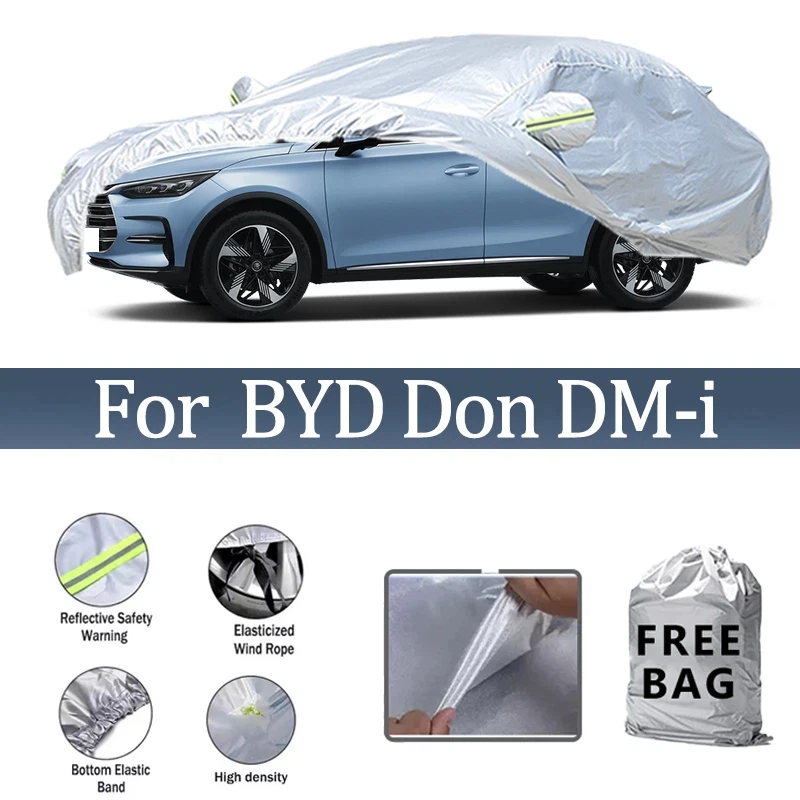 Для BYD Don DM-i автомобильный чехол уличные защитные чехлы снежный солнцезащитный козырек водостойкий пылезащитный внешний УФ автомобильные аксессуары
Для BYD Don DM-i автомобильный чехол уличные защитные чехлы снежный солнцезащитный козырек водостойкий пылезащитный внешний УФ автомобильные аксессуары