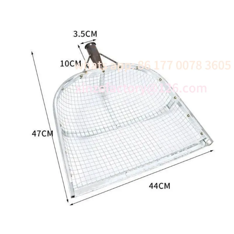 Customizable Strainer Metal Soil Sifting Mesh Easy Grip Heavy-Duty Soil Sieve Portable Filter Screen Sieve Farming
Customizable Strainer Metal Soil Sifting Mesh Easy Grip Heavy-Duty Soil Sieve Portable Filter Screen Sieve Farming
