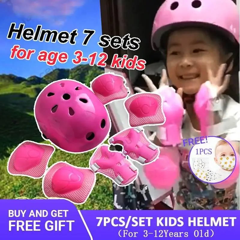 *-* Kids Helmet Knee 7Pcs Protective Gear Set /Skating Safety Gear Wrist Guard Elbow Pad Knee Protector
*-* Kids Helmet Knee 7Pcs Protective Gear Set /Skating Safety Gear Wrist Guard Elbow Pad Knee Protector