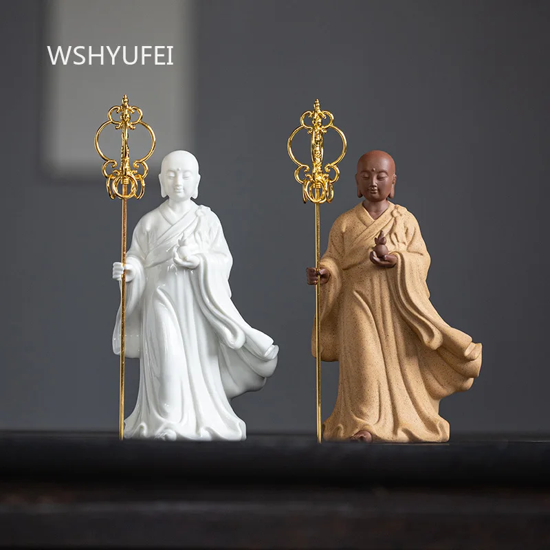 Китайский иероглиф, керамические поделки, статуя Будды, орнамент Бодхисаттвы Кsitigarbha, украшение для дома, гостиной, книжной полки
Китайский иероглиф, керамические поделки, статуя Будды, орнамент Бодхисаттвы Кsitigarbha, украшение для дома, гостиной, книжной полки