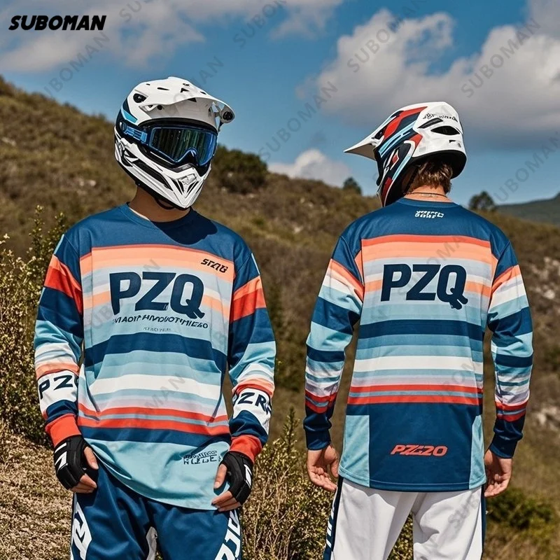 New Brand PZQ Autumn Men's Long Sleeve Cycling Shirts MTB Bike Quick-Dry Road Bicycle Clothing Outdoor Motorcycle Jersey Tops DH
New Brand PZQ Autumn Men's Long Sleeve Cycling Shirts MTB Bike Quick-Dry Road Bicycle Clothing Outdoor Motorcycle Jersey Tops DH