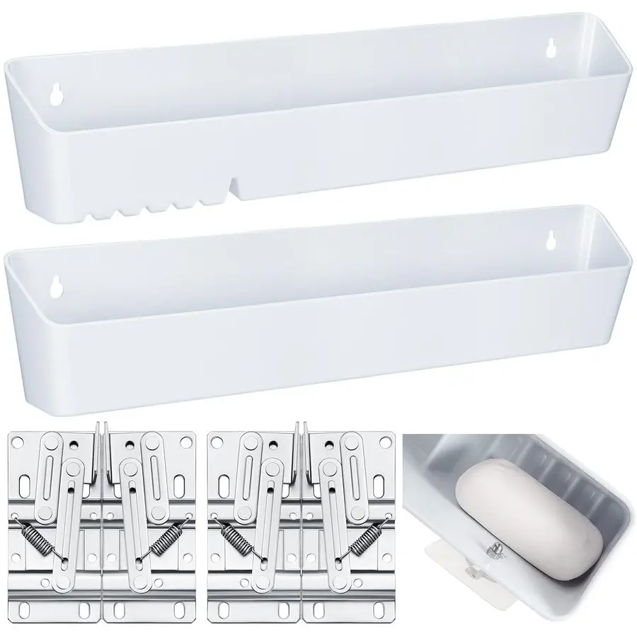 2 Pack 14 Kitchen Sink Tip Out Tray, False Drawer Front Flip Tray with Hinges amp Clips, Sink Sponge Soap Organizer for Kitchen
2 Pack 14 Kitchen Sink Tip Out Tray, False Drawer Front Flip Tray with Hinges amp Clips, Sink Sponge Soap Organizer for Kitchen