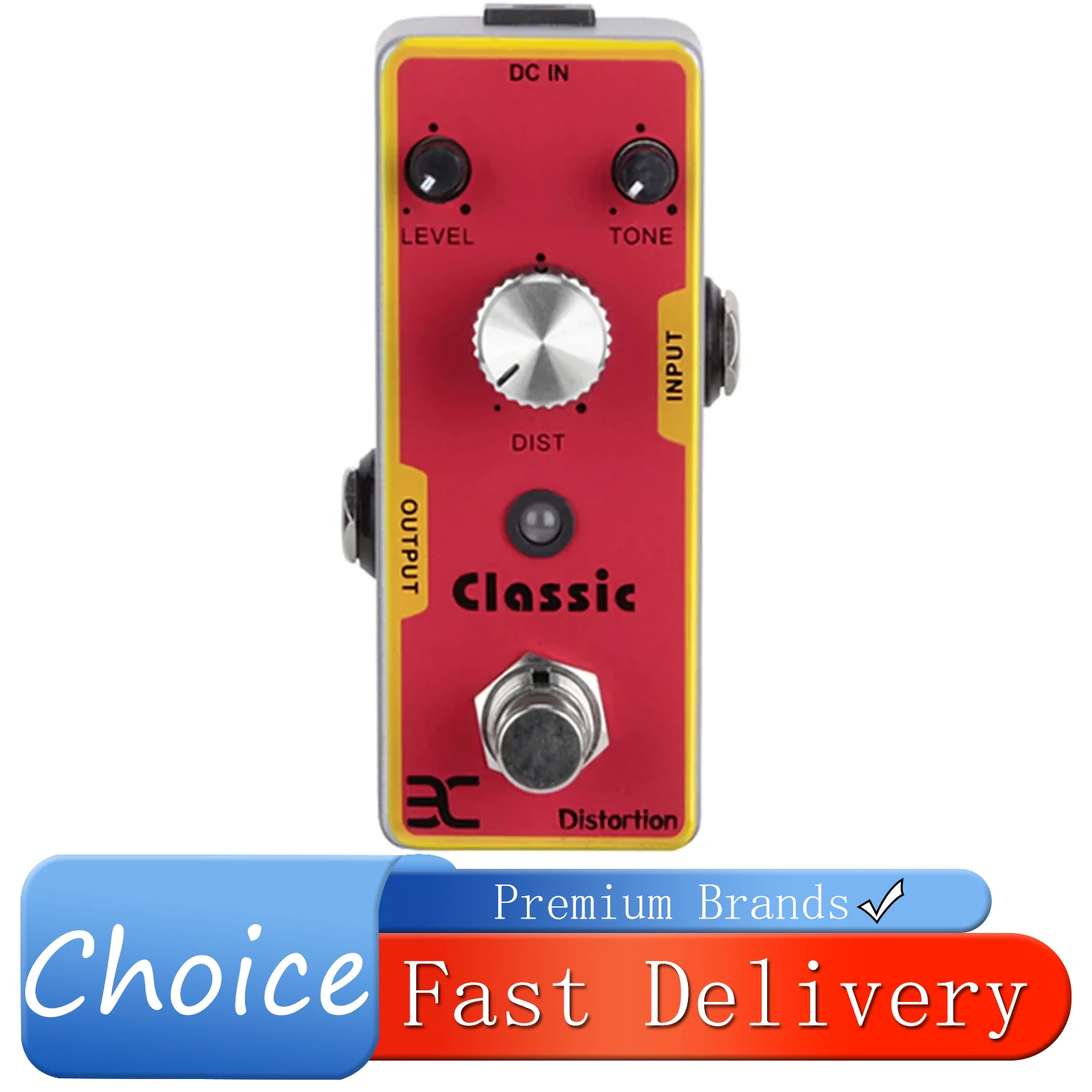 Эффект-педаль для электрогитары ENO Classic, дисторшн British High Gain с мощным среднечастотным диапазоном, TC15, запчасти для гитары
Эффект-педаль для электрогитары ENO Classic, дисторшн British High Gain с мощным среднечастотным диапазоном, TC15, запчасти для гитары