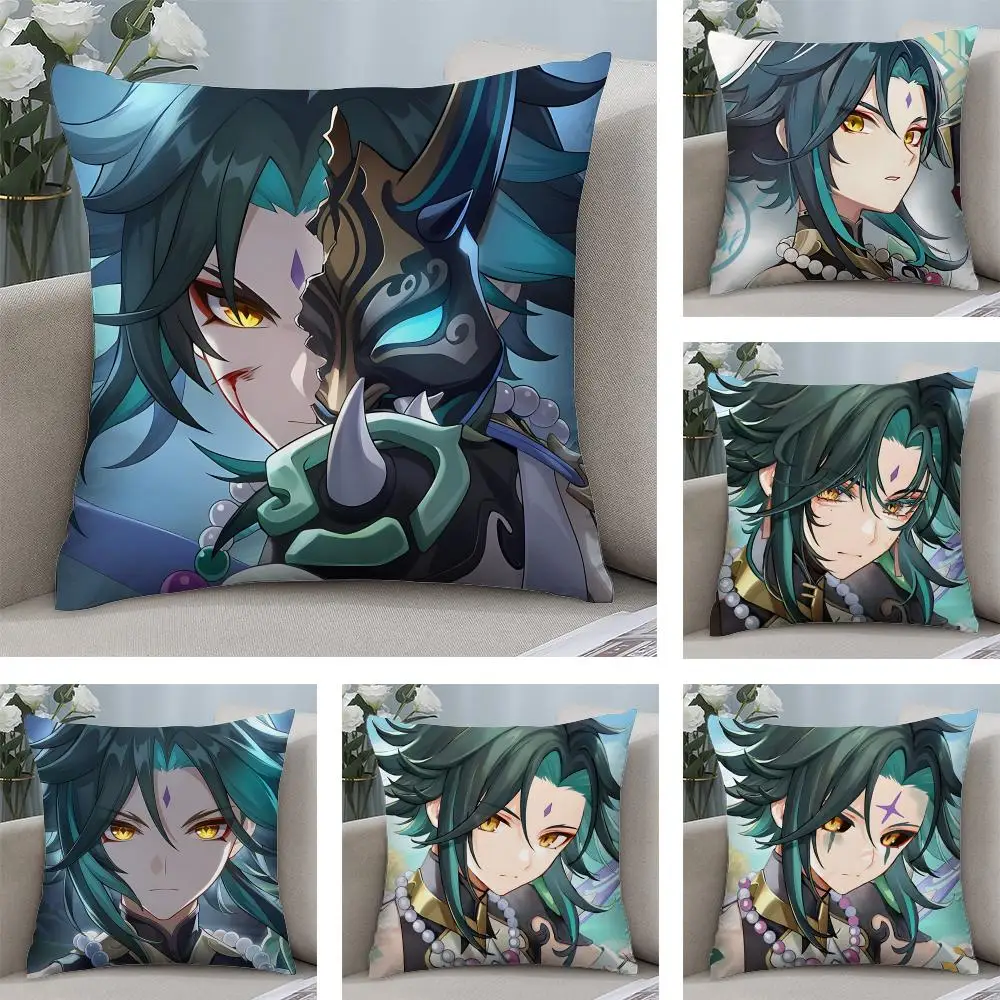 Xiao Genshin Game Cushion Cover Square Pillow Bedroom Sofa Leisure Comfort Living Room Home Decoration 40X40
Xiao Genshin Game Cushion Cover Square Pillow Bedroom Sofa Leisure Comfort Living Room Home Decoration 40X40