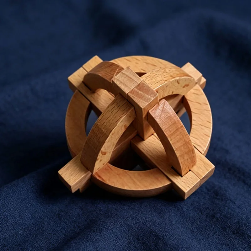 Wooden Luban Lock Globe Shaped IQ Puzzle Brain Fitness Games Teaser Puzzles for Adults Kids Mind Challenge Educational Toys
Wooden Luban Lock Globe Shaped IQ Puzzle Brain Fitness Games Teaser Puzzles for Adults Kids Mind Challenge Educational Toys