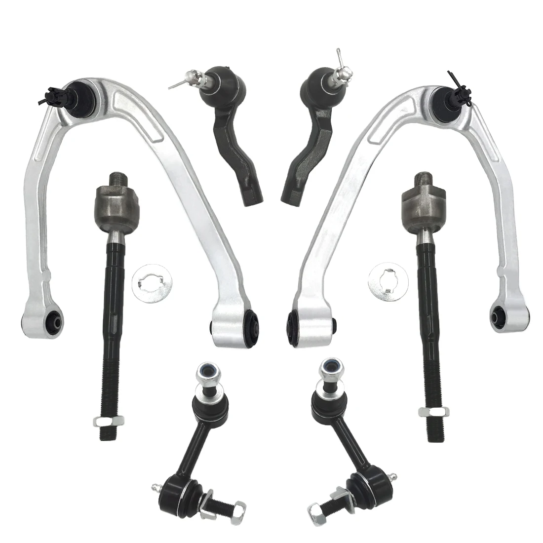 AzbuStag 8Pcs Front Upper Control Arm Sway Bar Link Tie Rod Suspension Kit for INFINITI G35 NISSAN 350Z 2003-2009 48520AL525
AzbuStag 8Pcs Front Upper Control Arm Sway Bar Link Tie Rod Suspension Kit for INFINITI G35 NISSAN 350Z 2003-2009 48520AL525