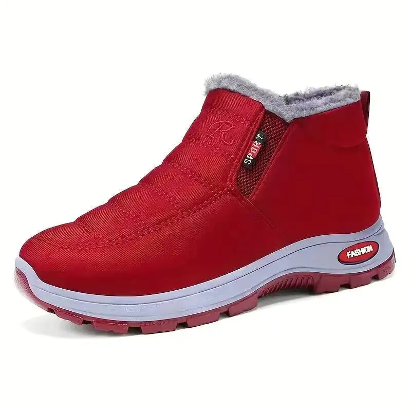 Women's Super Warm Winter Boots With Anti Slip Thick Soles, Low Heels, Round Toe Section, Solid Color Outdoor Hiking
Women's Super Warm Winter Boots With Anti Slip Thick Soles, Low Heels, Round Toe Section, Solid Color Outdoor Hiking