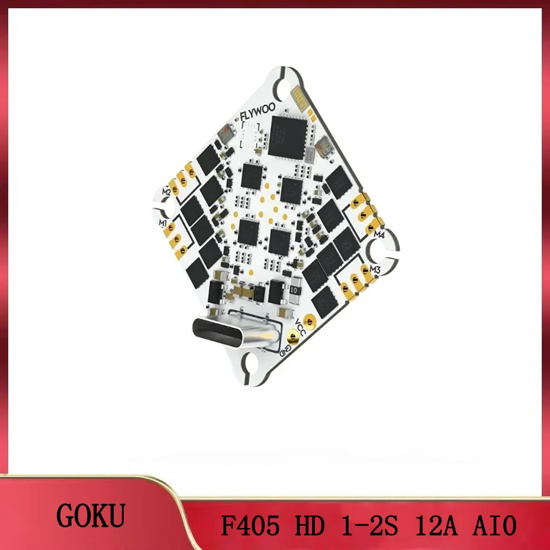 Flywoo GOKU F405 HD AIO V2: 1-2S 12A ELRS, Plug&Play для O4/O4 PRO — дронов Micro FPV
Flywoo GOKU F405 HD AIO V2: 1-2S 12A ELRS, Plug&Play для O4/O4 PRO — дронов Micro FPV
