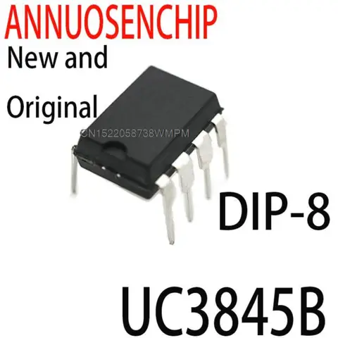 10PCS New and Original  DIP8 UC3845BN UC3845 DIP new and original   UC3845B