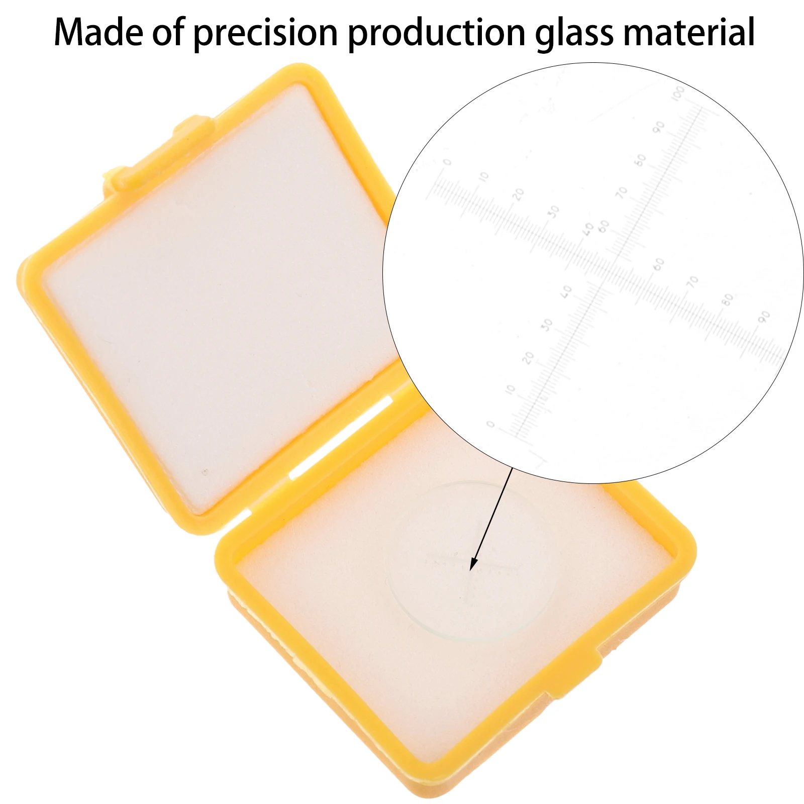 Microscope Eyepiece Ruler Micrometer Slides Area Measuring Rulers High Precision Ocular Glass Work
Microscope Eyepiece Ruler Micrometer Slides Area Measuring Rulers High Precision Ocular Glass Work