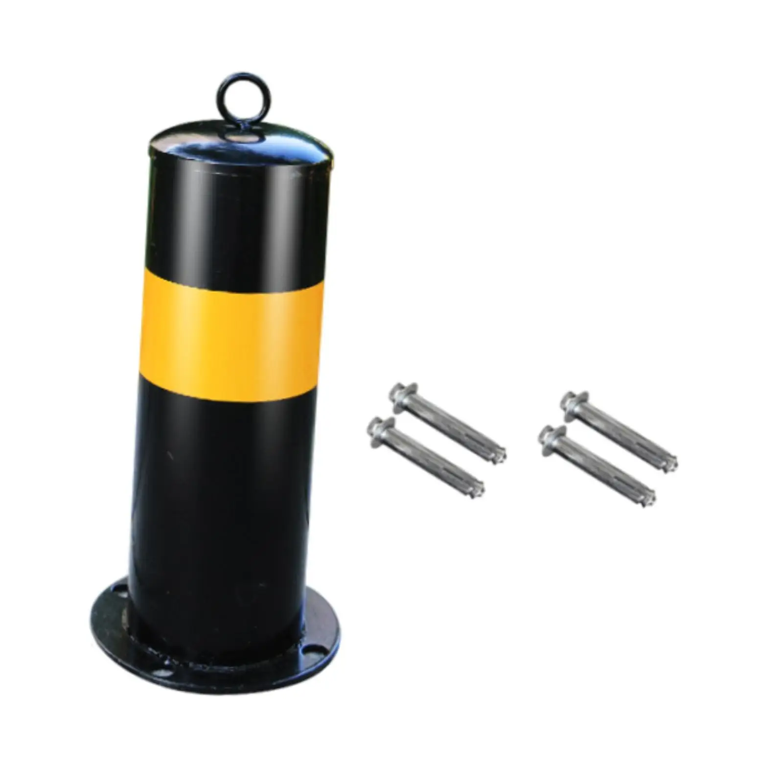 Metal Safety Bollard Parking Barrier for Parking Lots Yellow and Black Multifunctional Accessories Easily Install with 4 Screws
Metal Safety Bollard Parking Barrier for Parking Lots Yellow and Black Multifunctional Accessories Easily Install with 4 Screws
