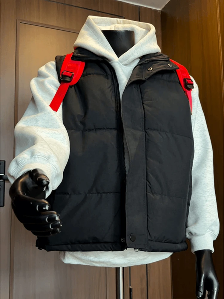 Хлопковый жилет Bla Thiened, мужская осенне-зимняя верхняя одежда, хлопковый жилет с воротником-стойкой ex Faion Layering
Хлопковый жилет Bla Thiened, мужская осенне-зимняя верхняя одежда, хлопковый жилет с воротником-стойкой ex Faion Layering