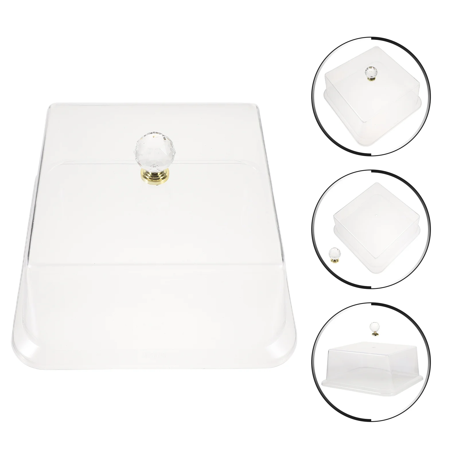 Cake Cover Clear Food Practical Protector Dish Storage Kitchen Supply Acrylic Transparent Protective Household Plate
Cake Cover Clear Food Practical Protector Dish Storage Kitchen Supply Acrylic Transparent Protective Household Plate