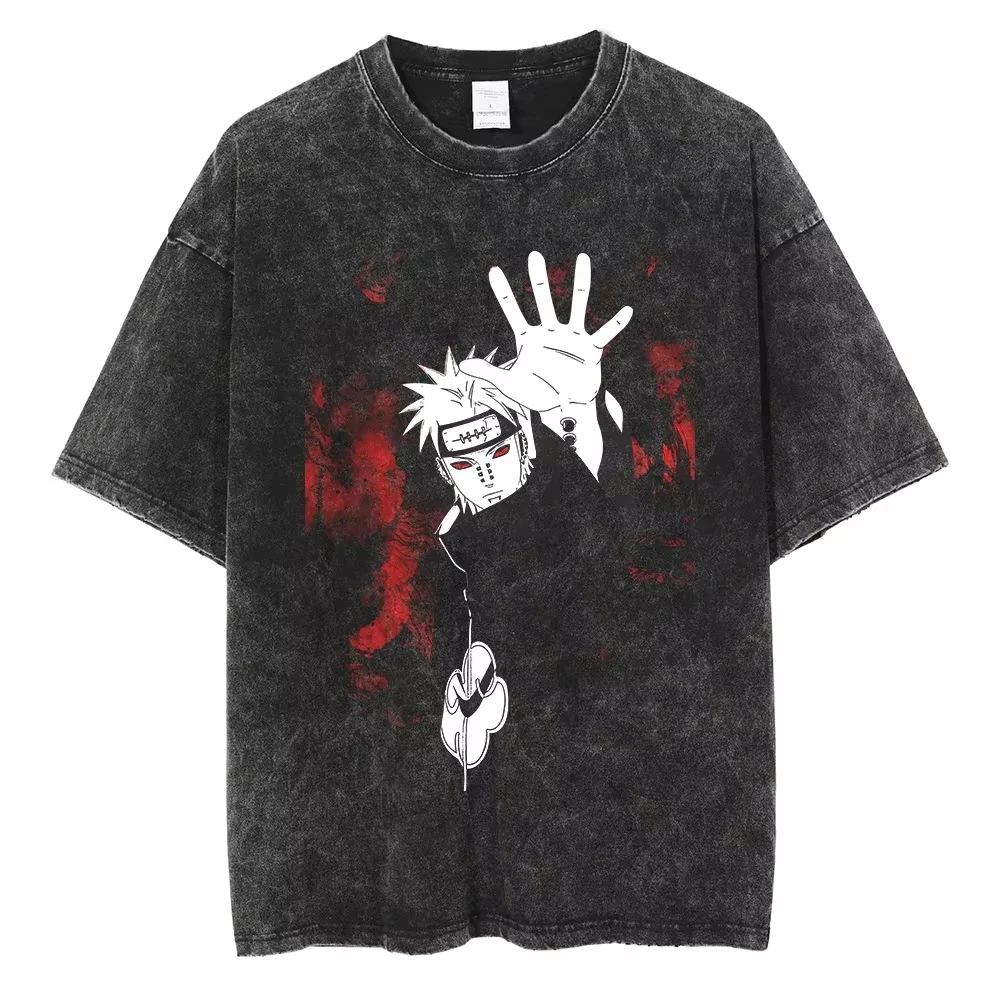 2026 Hip Hop Streetwear Japanese Anime Naruto Print T Shirt Vintage Black T-Shirt Harajuku Casual Tops Men Short Sleeve Tshirt
2026 Hip Hop Streetwear Japanese Anime Naruto Print T Shirt Vintage Black T-Shirt Harajuku Casual Tops Men Short Sleeve Tshirt