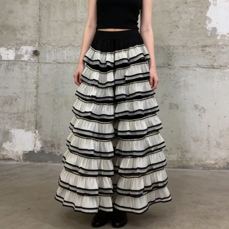 Новая женская элегантная юбка-миди из сетки с эффектом многослойности, классическая модель с цветовыми блоками, завышенной талией и эффектом коррекции бедер, весна 2026
Новая женская элегантная юбка-миди из сетки с эффектом многослойности, классическая модель с цветовыми блоками, завышенной талией и эффектом коррекции бедер, весна 2026