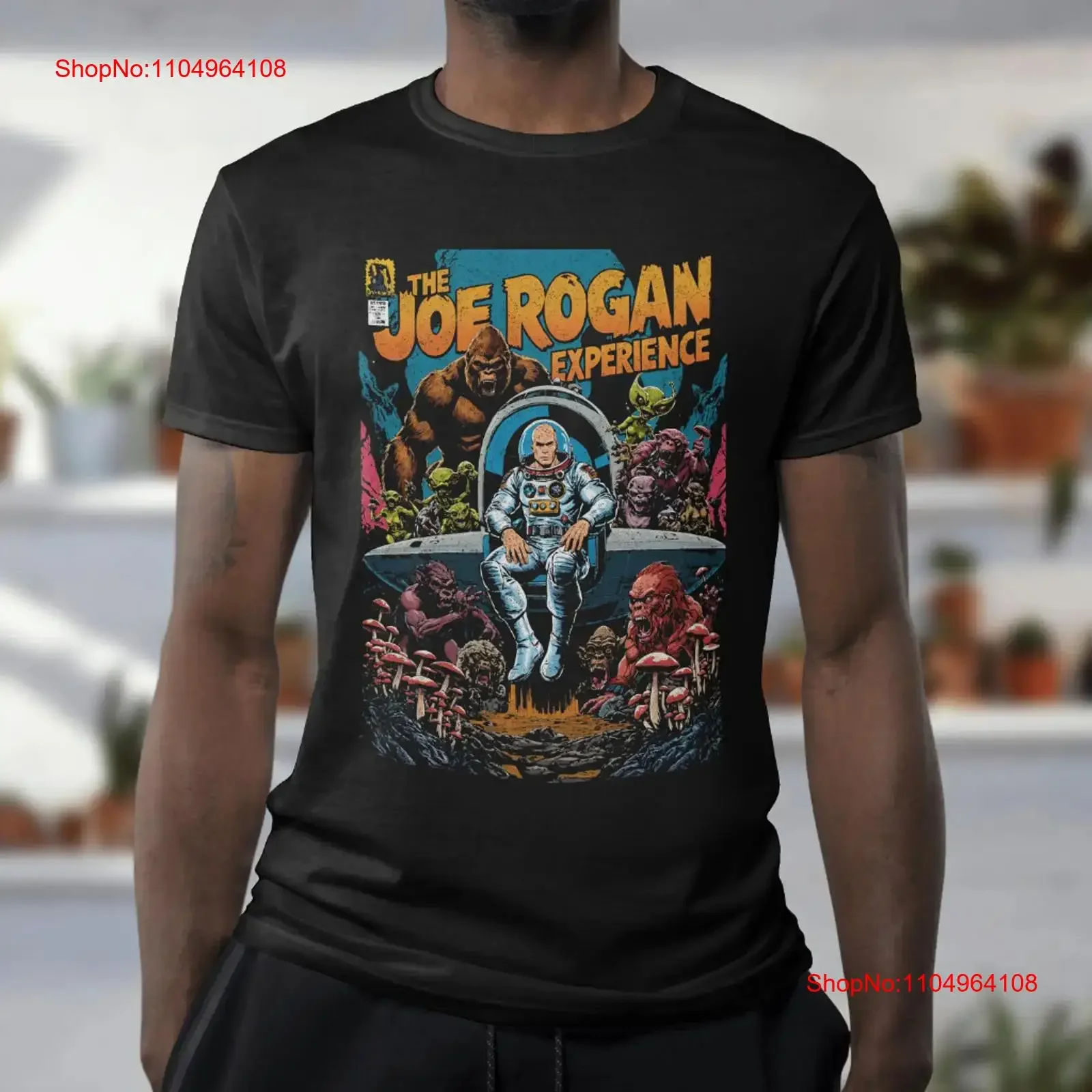 Joe Rogan Experience Retro Comic Book Sci Fi T Shirt vintage Washed Casual designer clothes Versatile Stretched Stylish
Joe Rogan Experience Retro Comic Book Sci Fi T Shirt vintage Washed Casual designer clothes Versatile Stretched Stylish