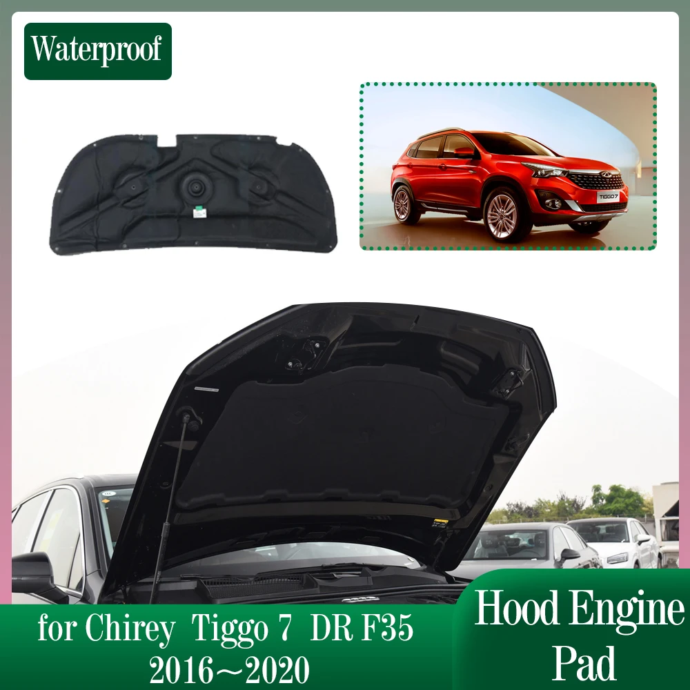 Изоляция капота автомобиля для Chirey Tiggo 7 DR F35 2016 ~ 2020 2017 2018 Звуконепроницаемая Тепловая хлопковая подкладка для багажника подкладка крышка аксессуары
Изоляция капота автомобиля для Chirey Tiggo 7 DR F35 2016 ~ 2020 2017 2018 Звуконепроницаемая Тепловая хлопковая подкладка для багажника подкладка крышка аксессуары