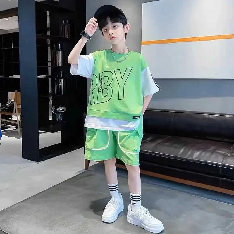 Sports T-shirt for A Boy Cartoon Children's Fashion Year Old Clothes Boys' Set Child Summer Suit Kids Boy´s Clothing Kid Costume
Sports T-shirt for A Boy Cartoon Children's Fashion Year Old Clothes Boys' Set Child Summer Suit Kids Boy´s Clothing Kid Costume