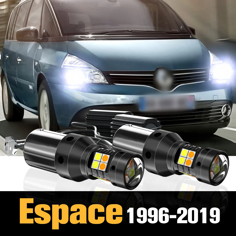 2pcs Canbus LED Dual Mode Turn Signal+Daytime Running Light DRL Accessories For Renault Espace 3 4 5 1996-2019 2002 2014 2015
2pcs Canbus LED Dual Mode Turn Signal+Daytime Running Light DRL Accessories For Renault Espace 3 4 5 1996-2019 2002 2014 2015