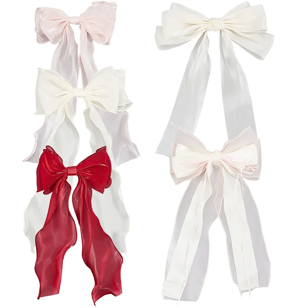 5Pcs 5 Colors Cloth Bowknot Hair Barrettes Hair Accessories for Women Girls Mixed Color 270~360x125~210x7~20mm 1pc/color
5Pcs 5 Colors Cloth Bowknot Hair Barrettes Hair Accessories for Women Girls Mixed Color 270~360x125~210x7~20mm 1pc/color