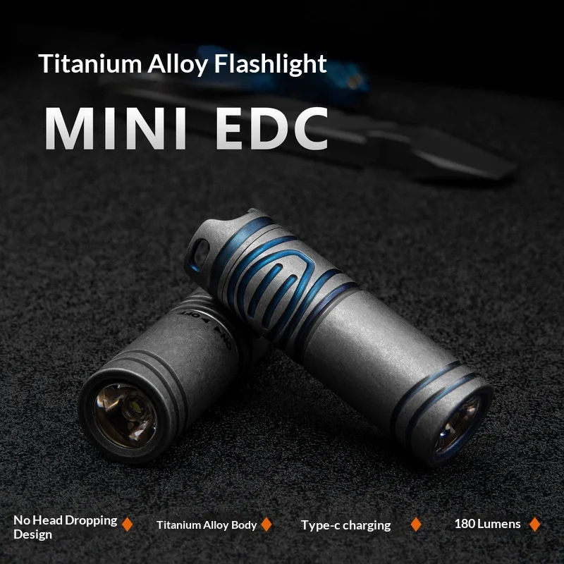 Перезаряжаемый мини-фонарик из титанового сплава, водонепроницаемый светодиодный брелок с литиевой батареей, портативный EDC уличный светильник для кемпинга и пешего туризма
Перезаряжаемый мини-фонарик из титанового сплава, водонепроницаемый светодиодный брелок с литиевой батареей, портативный EDC уличный светильник для кемпинга и пешего туризма